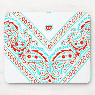 Old Brown Bandana 8 Mouse Pad