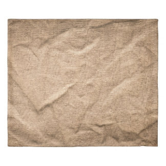 Old brown cloth: textured background. duvet cover