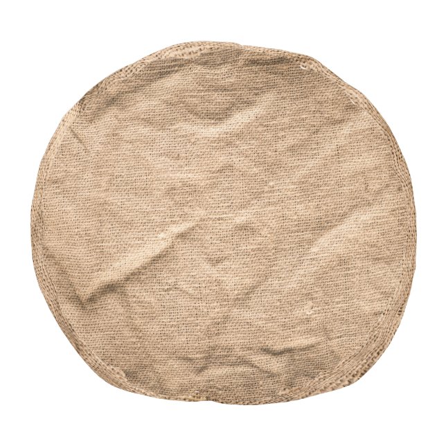 Old brown cloth: textured background. pouf (Bottom)