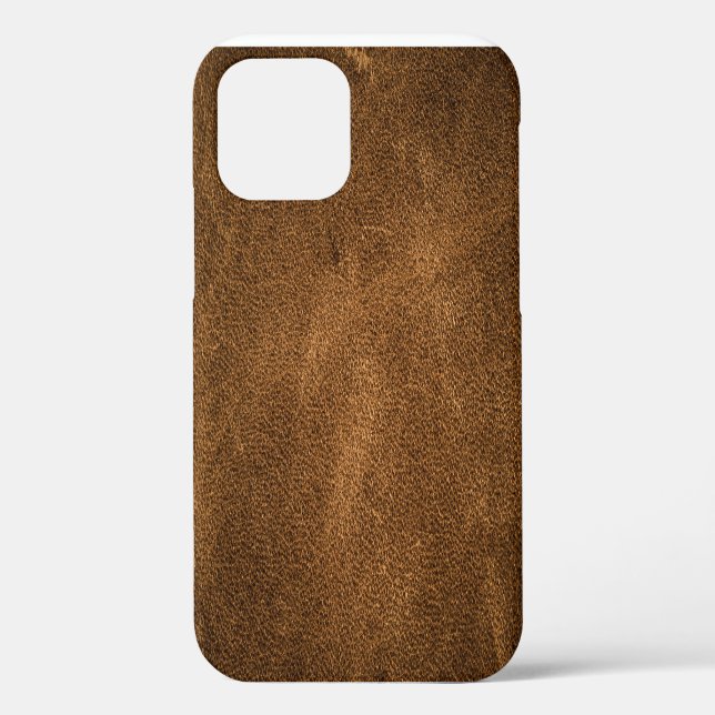 Old Brown Leather: Textured Background Case-Mate iPhone Case (Back)