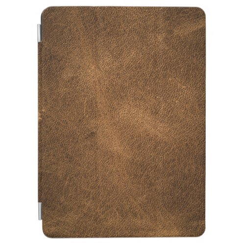 Old Brown Leather Textured Background iPad Air Cover