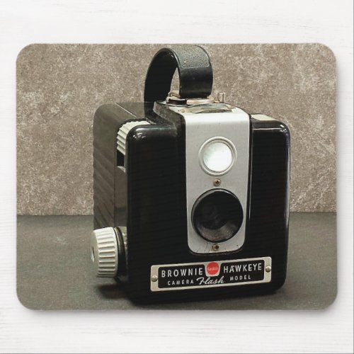old Brownie camera Mouse Pad