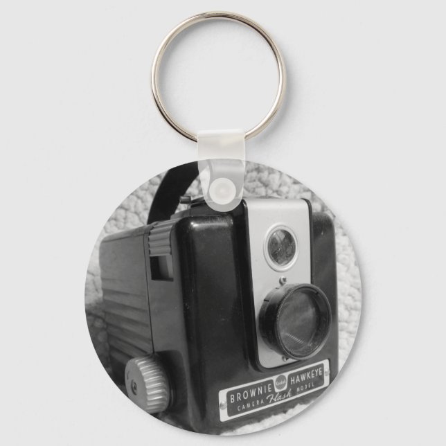 Old Brownie Hawkeye Camera Keychain (Front)
