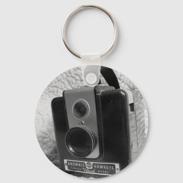 Old Brownie Hawkeye Camera Keychain (Front)