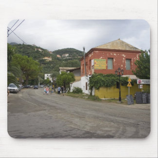 Old Building On The Crossroads In Ipsos On Corfu I Mouse Pad
