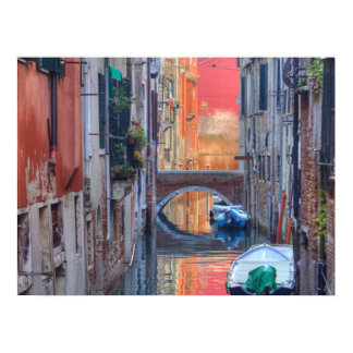 Old Buildings Of Venice Italy Poster