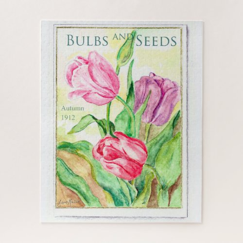 Old Bulbs and Seeds Jigsaw Puzzle