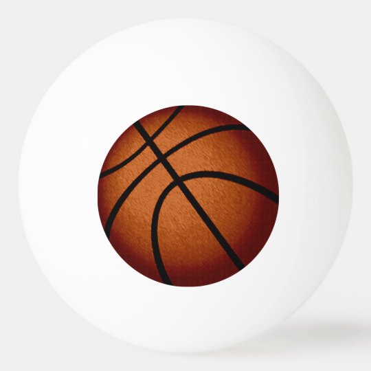 Old Burnished Look Basketball Ping Pong Balls Zazzle Com