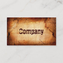 old burnt papyrus Business Cards