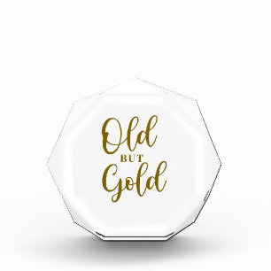 Old but gold acrylic award