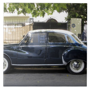 Old but very well kept Audi car. Ceramic Tile