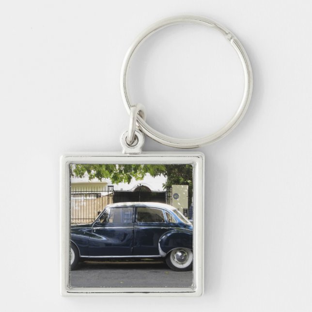 Old but very well kept Audi car. Keychain (Front)