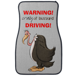 Old Buzzard fun car mats