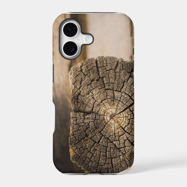 Old Cabin Textures Iphone Case (Back)