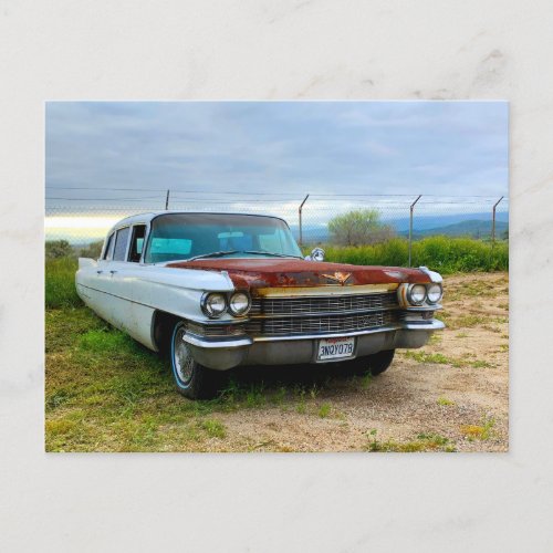 Old Cadillac  Postcard
