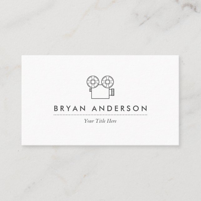 Old Camera Business Card (Front)