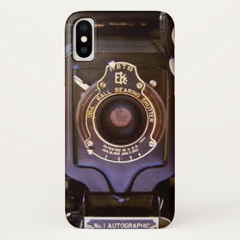 Old Camera Iphone X Case by jahwil at Zazzle