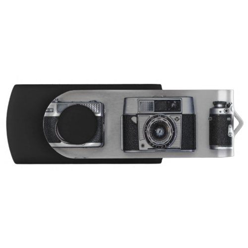 Old Camera Collector Gifts for Photographers Flash Drive