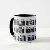 Old Camera Collector Gifts for Photographers Mug (Front Left)