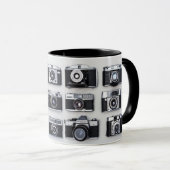Old Camera Collector Gifts for Photographers Mug (Front Right)