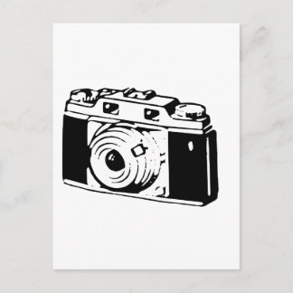Old Camera Postcard