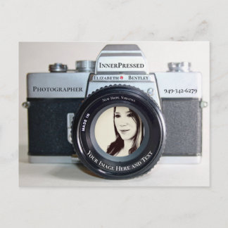 Old Camera Taking Your Photo for Photographers Postcard