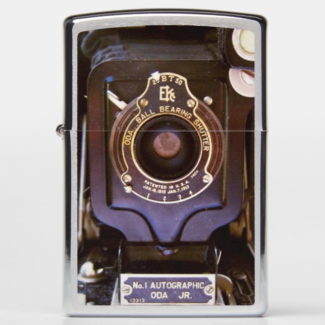 Old camera zippo lighter (Front)