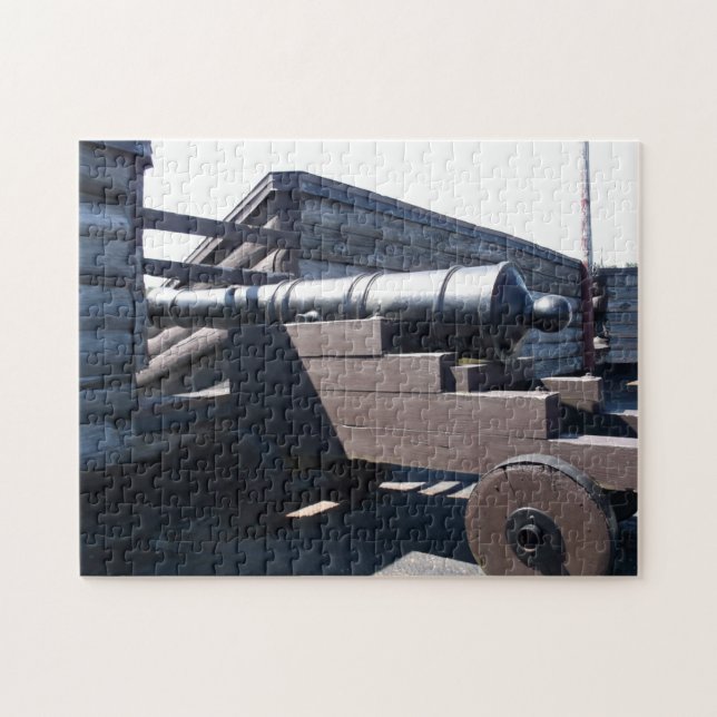 Old Cannon Jigsaw Puzzle (Horizontal)