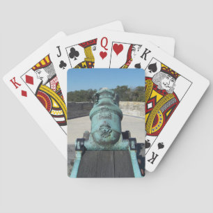 Old cannon poker cards