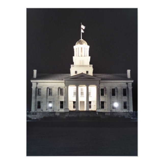 Old Capitol Photo Print (Front)