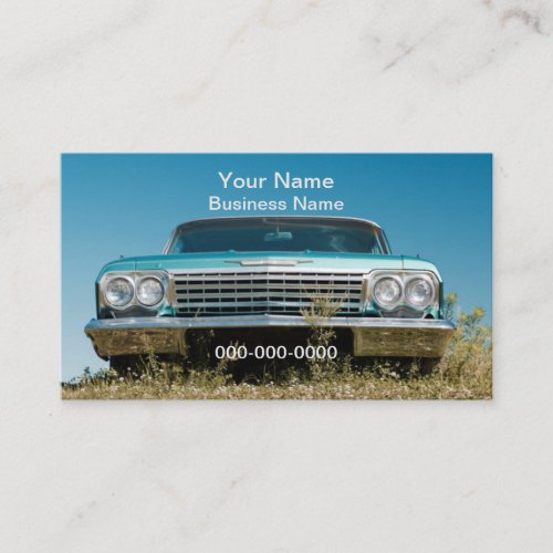 Old Car Business Card