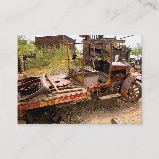 Old Car business cards (Front)