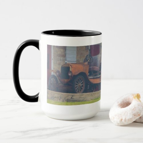 Old Car Hay Wagon Mug