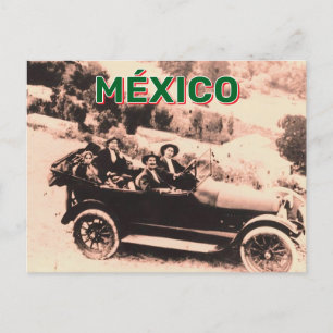 Old Car In Mexico Postcard
