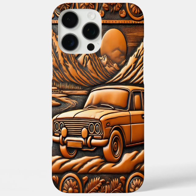 Old Car in Scenic Drive Case-Mate iPhone Case (Back)