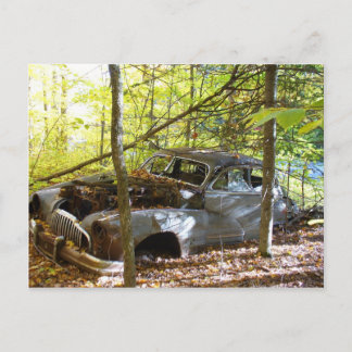 OLD CAR POSTCARD