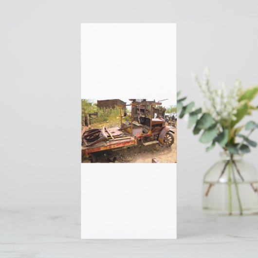 Old Car rack cards (Standing Front)