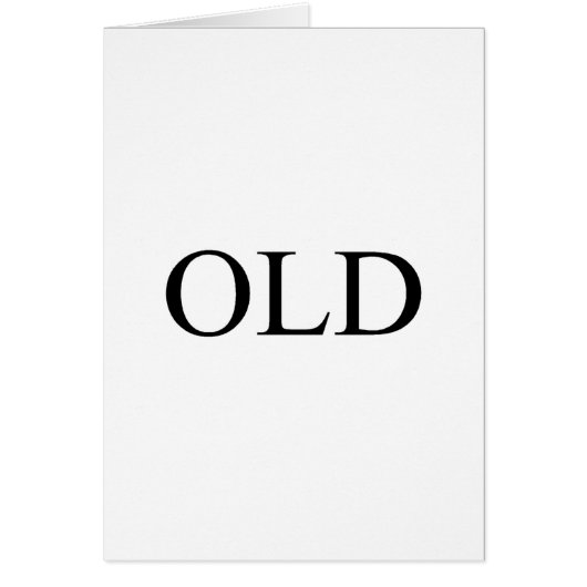Old Cards (Front)