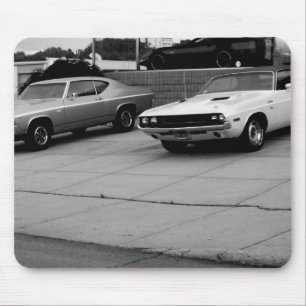 Old Cars Mouse Pad