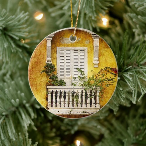 Old Cartagena Christmas Ornament