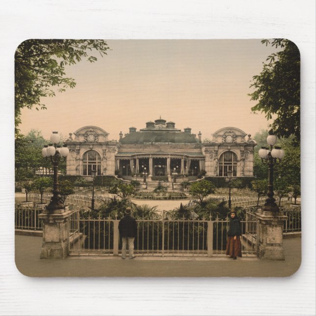 Old Casino, Vichy, France Mousepad (Front)