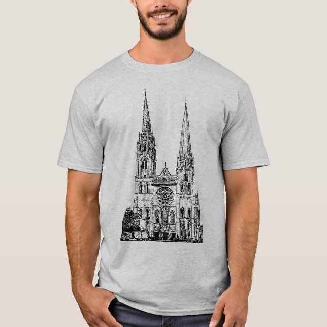 Old Cathedral T-Shirt (Front)