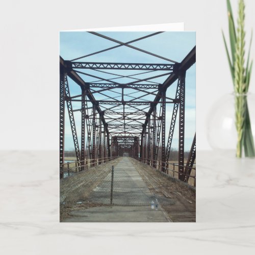 Old Cedar Avenue Bridge Get Well Card