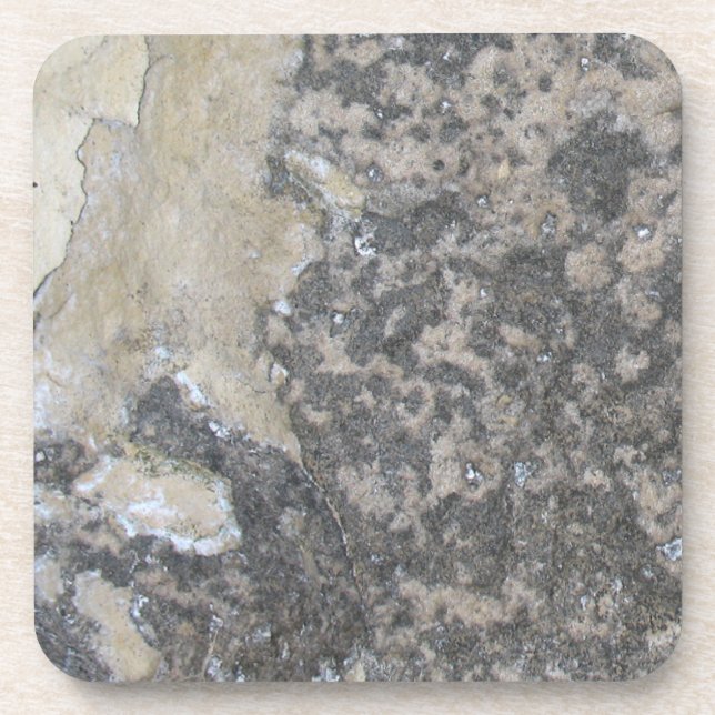 Old Cement 2 Drink Coaster (Front)