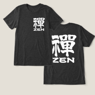 Old character Kanji for Zen Tri-Blend Shirt