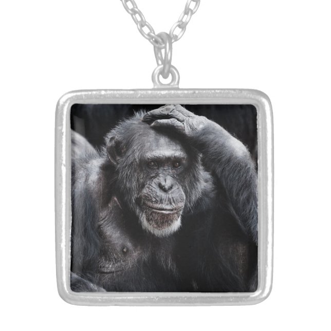 Old Chimpanzee necklace (Front)