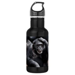 Old Chimpanzee Water Bottle