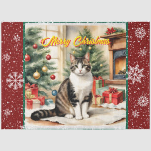 Old Christmas Beautiful Holiday Collection Tissue Paper