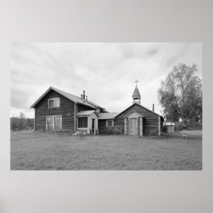 Old Church & Parish House Poster