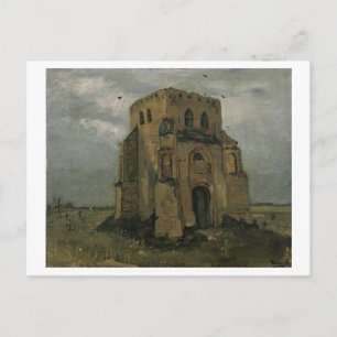 Old Church Tower Nuenen Van Gogh Fine Art Postcard